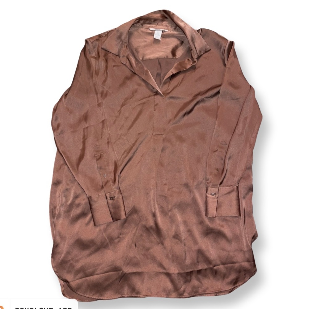 H&M Satin Tunic Dress